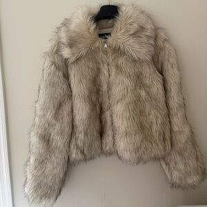Juniper Faux Fur Coat- Steve Madden